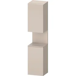 Duravit Collection One Hochschrank, Türanschlag links, 400x360x1760mm, Nische Taupe Matt, QA1346L91910010, Farbe: Taupe Matt/mit Nischenbeleuchtung