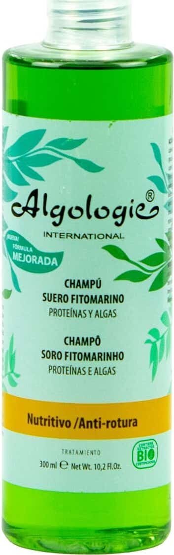 ALGOLOGIE Champú Suero Fitomarino Nutritivo Anti-Rotura 300 ml