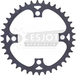 Esjot Kettenblatt Universal 42 Zähne schwarz Teilung 1/2 x 1/8"