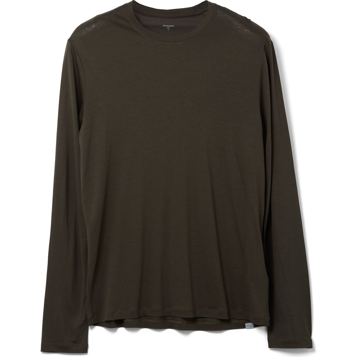 Houdini M's Tree LS Tee green illusion (H29) L 840065-H29-L