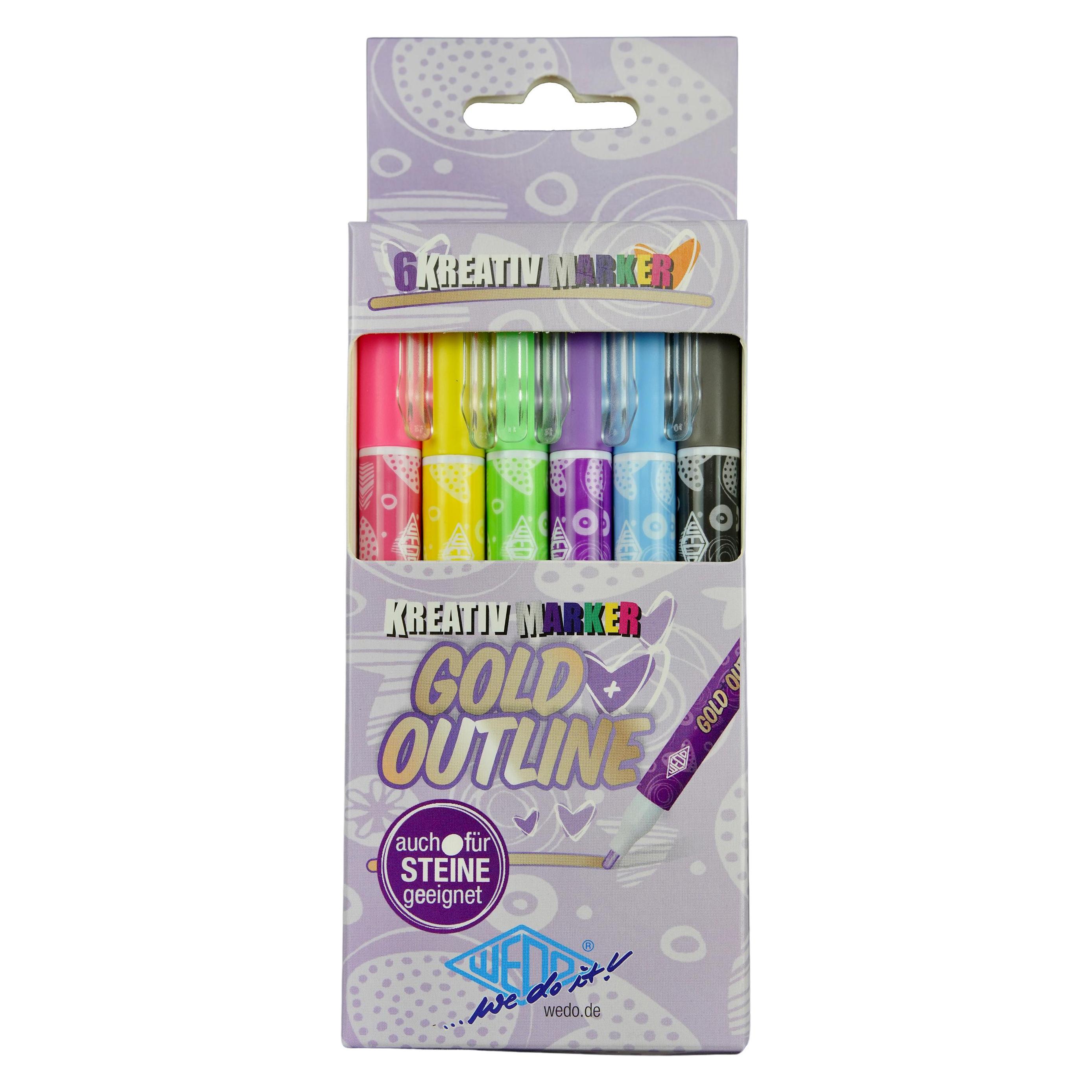 Wedo Kreativmarker Outline (6x) (252700699)