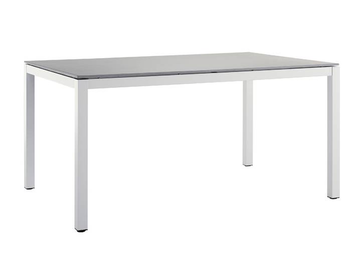 Solpuri Classic Dining Tisch Aluminium White 140x80 - 220x100 cm