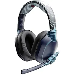 Lexip - Casque Kakashi Design By Tsume (Kabelgebunden, Kabellos), Gaming Headset, Blau, Schwarz