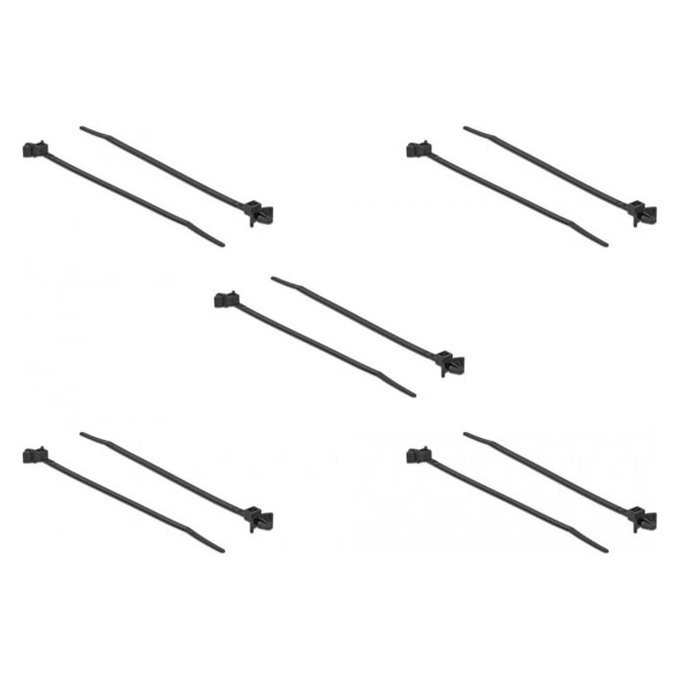 Delock Cable Tie with Expansion Anchor (160 mm, 10 Stk.) (18895)