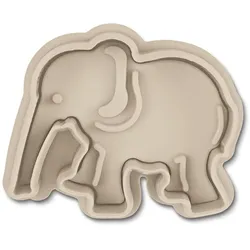Städter Elefant 5,5 cm Grau