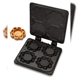 Neumärker® Waffeltörtchen Wechselplatten für Thermocook® | Gusseisen