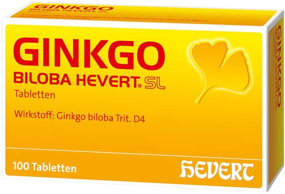 Ginkgo Biloba Hevert SL Tabletten