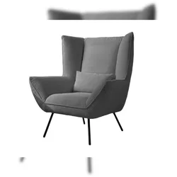 KAWOLA Sessel IVA Relaxsessel Cord grau