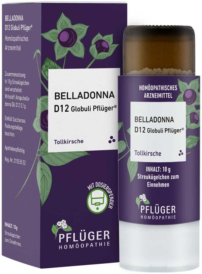 Belladonna D12 Globuli Pflüger Dosierspender