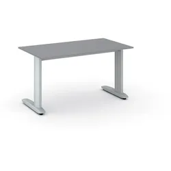 Büroschreibtisch PRIMO FLEXIBLE, 140x80 cm, Graphit