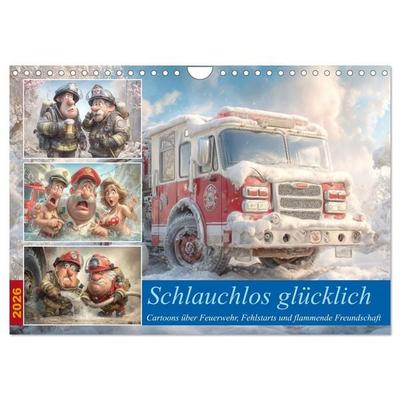 Schlauchlos glücklich (Wandkalender 2026 DIN A4 quer), CALVENDO Monatskalender