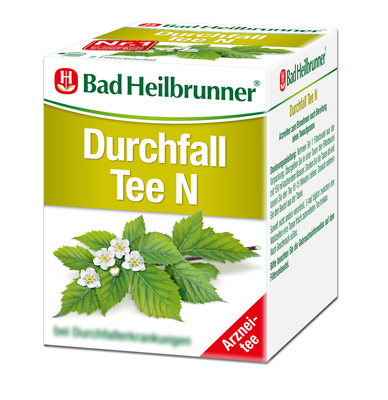 Bad Heilbrunner Naturheilm.GmbH&Co.KG BAD HEILBRUNNER Durchfall Tee N Filterbeutel 8X1.5 g 10789129