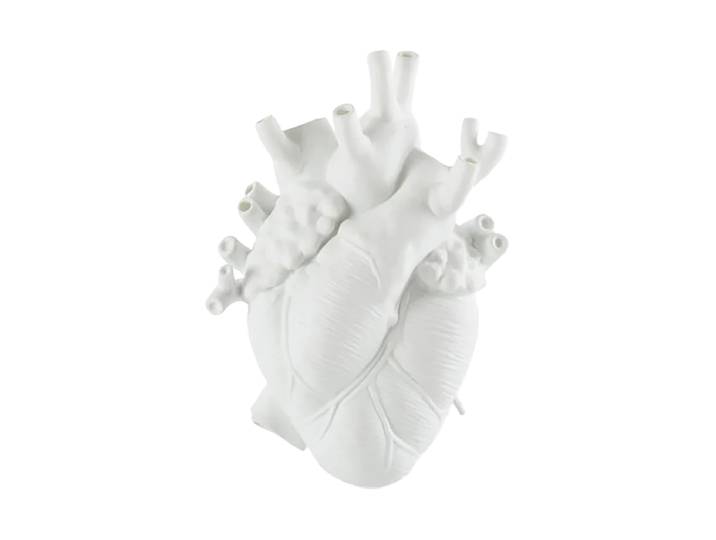 Design Vase „Love in Bloom“ Weiss 25 x 16.5 cm Seletti
