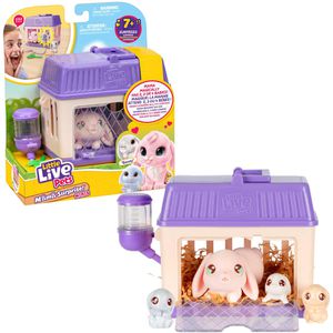 Little-Live-Pets Spielset 26625, ab 5 Jahre, Mama Surprise Minis Bunny, 11 Teile