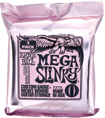 Ernie Ball Mega Slinky 3-pack 3213