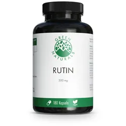 GREEN NATURALS Rutin 500 mg Sophora Japonica vegan 180 St