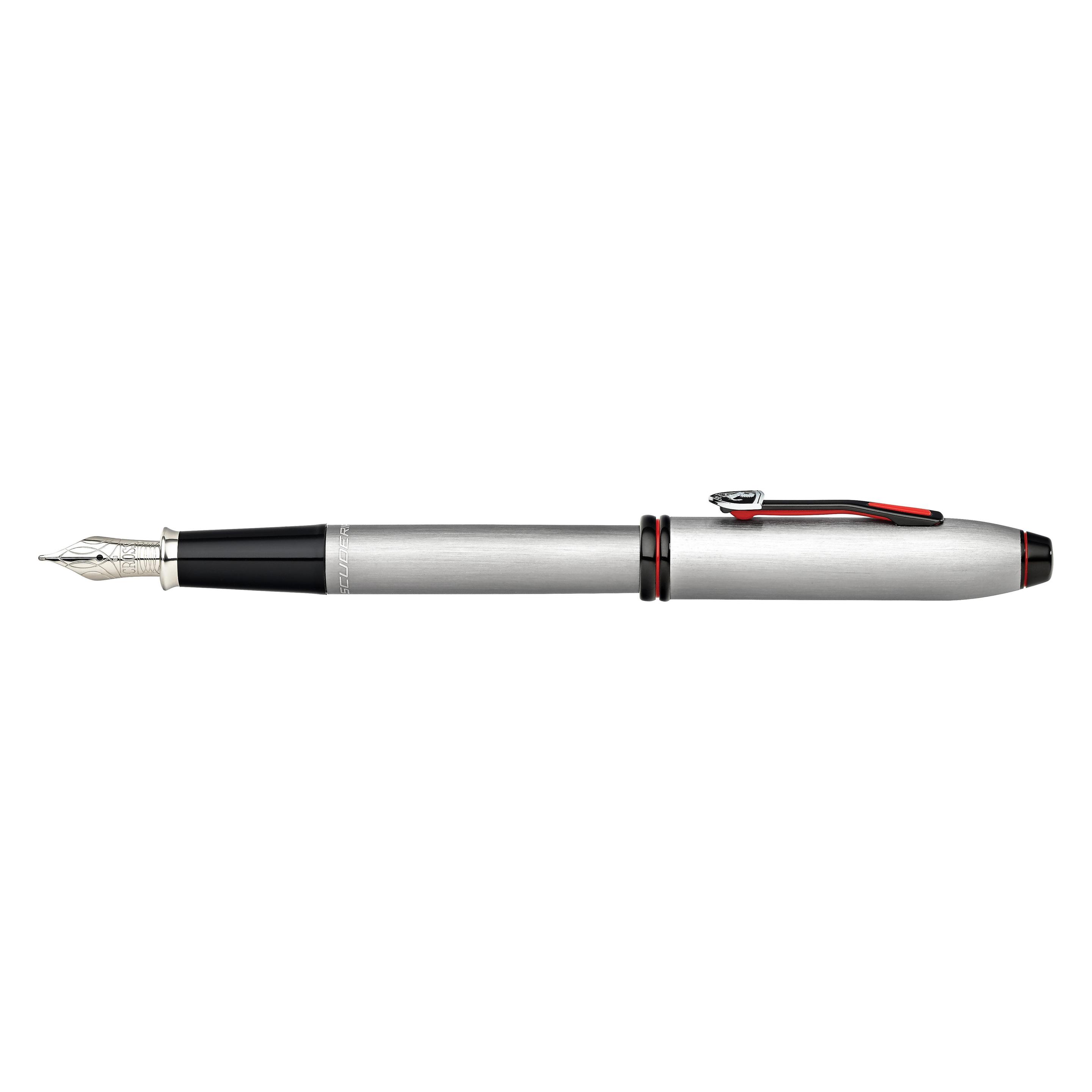 Cross Füllhalter Townsend Ferrari Kollektion Chrom gebürstet M Geschenkbox (1x) (FR0046-61MS-CR)