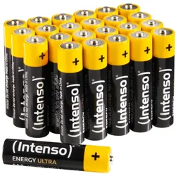 Packung mit Intenso Energy Ultra Aaa Alkaline-Batterien Lr03, 24 Einheiten