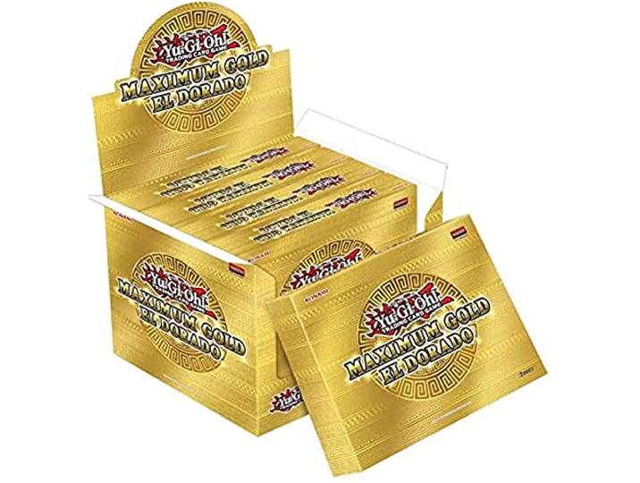 Yu-Gi-Oh! Maximum Gold EL Dorado Booster Sealed Display Box: 5 Mini-Boxes (20 Total Booster Packs!)