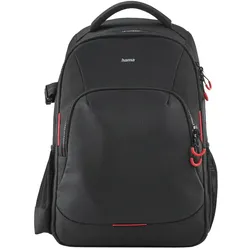 HAMA Kamera-Rucksack "Ohio", 190, Schwarz/Rot