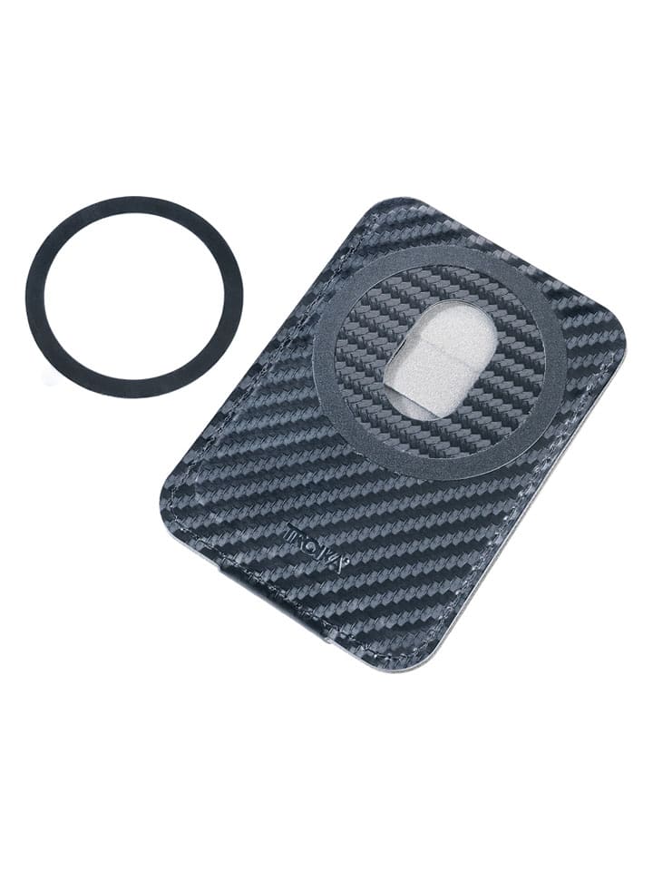 Troika Kartenetui "MagSafe" in Anthrazit - (B)6,5 x (H)9,5 x (T)5 cm - onesize