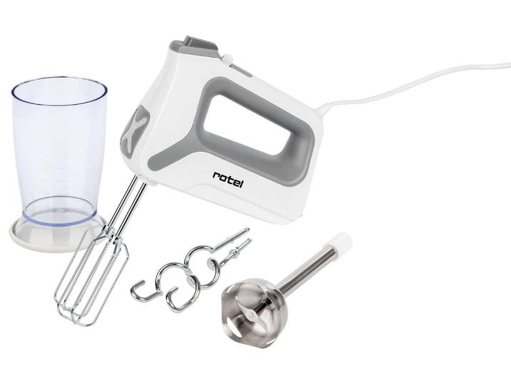 ROTEL Handmixer Handmixer U3774CH , grau, Mixer, Handmixer