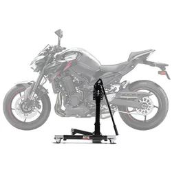 Zentralständer EVOLIFT® für Kawasaki Z900 Performance 17- Black Ops Edition (Grundfarbe: Schwarz)