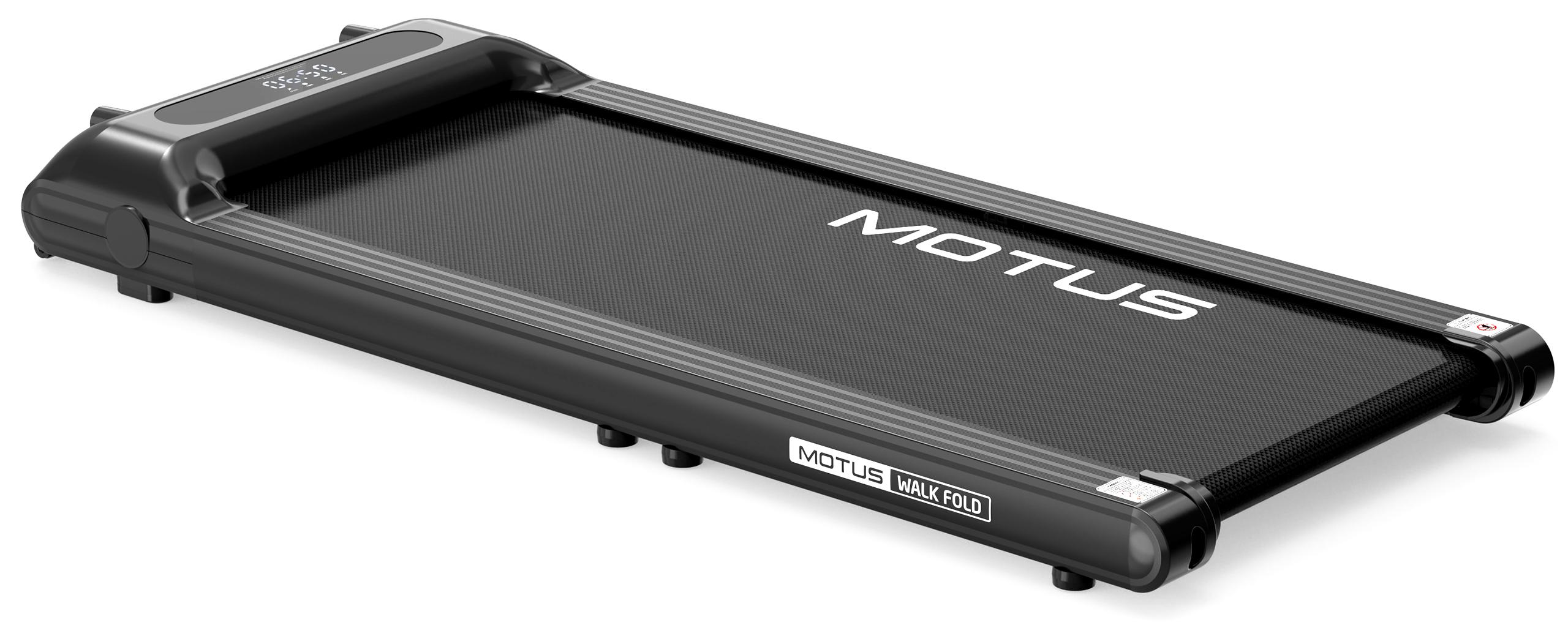 MOTUS Walk Fold Klappbares Laufband bis 10 km/h, 2 Steigungsstufen, bis 110 kg