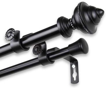 InStyleDesign Manor Adjustable Double Curtain Rod