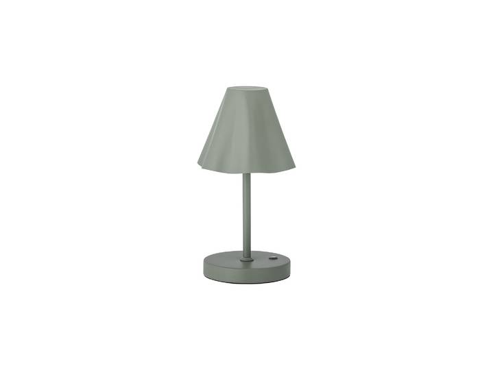Lampe portable rechargeable en fer vert Lianna