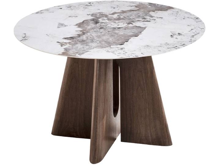 Tisch PANDORA 120x120x75cm beige