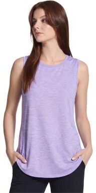Skechers Women's GoDri Swift Tunic Tank Top (Size Medium) Purple Lotus, Polyester,Spandex