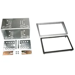  Doppel-DIN Komplettset Rubber Touch Opel Vectra / Signum 
