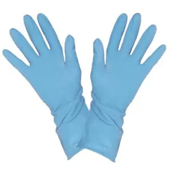 Gummihandschuhe, blau, super Qualität S 12er Pack