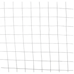 Nature, Gartenzaun, Quadratisches Drahtgeflecht – NATUR – 1 x 3 m – 19 mm dick – Grau