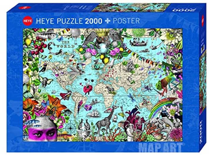 Quirky World Puzzle: 2000 Teile