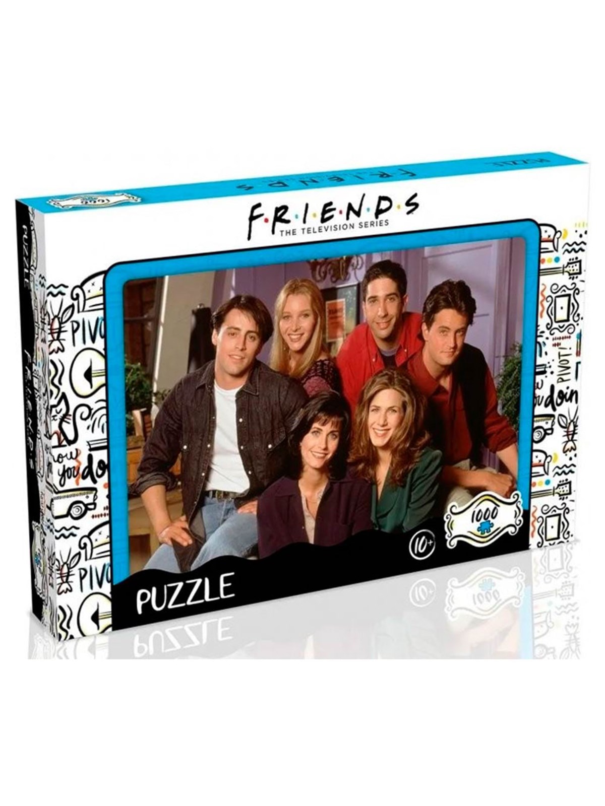 Winning Moves Puzzle - Friends Apartment (1000 pieces) 2D Puzzles