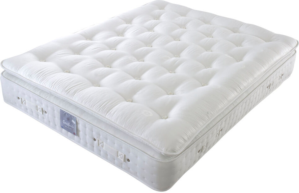 Faunsdale Symple Stuff Pillow Top Pocket Sprung 6000 Mattress Double (4'6)