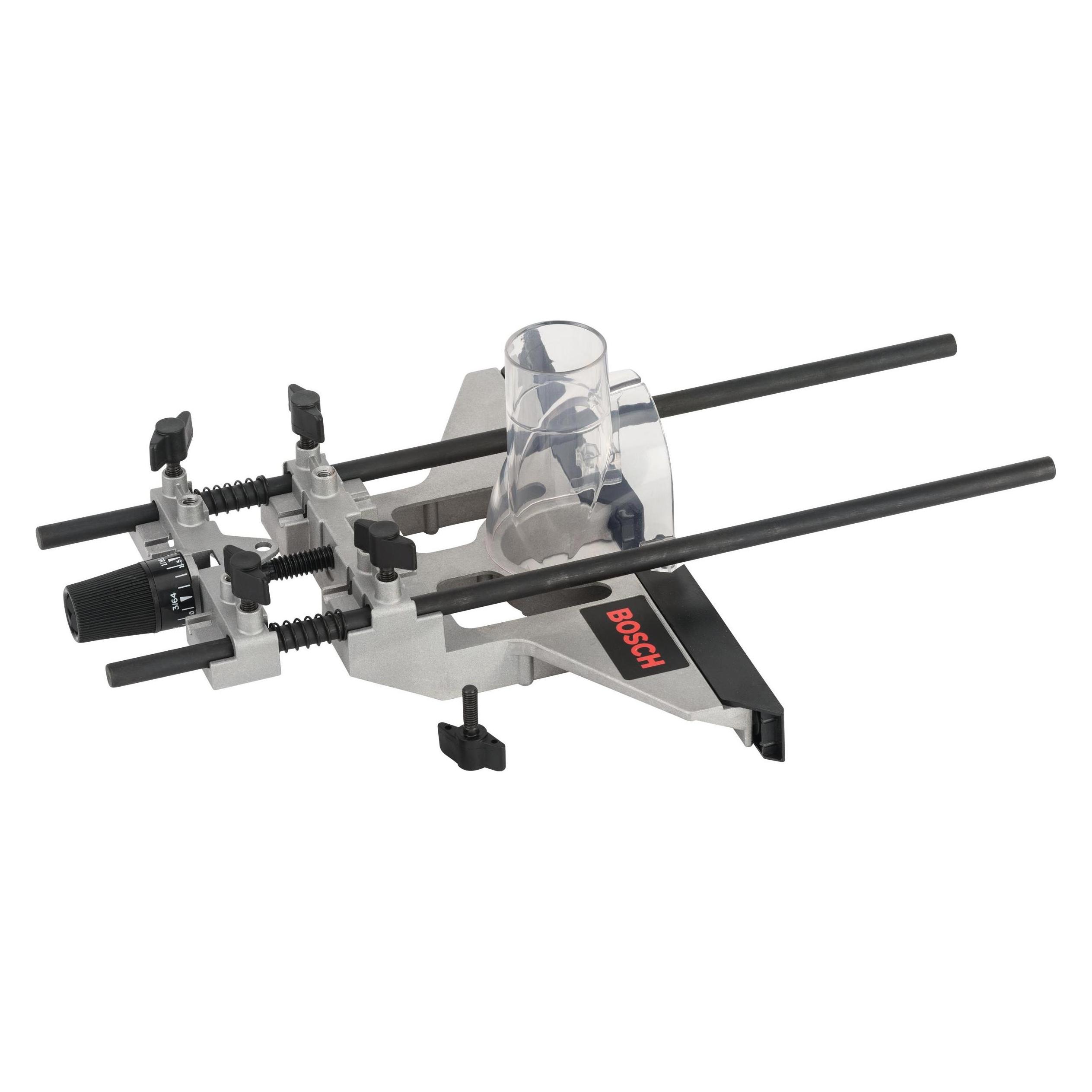 Bosch Professional Zubehör Parallelanschlag für Bosch-Oberfräsen, 10 mm (1 cm) (2607001387)
