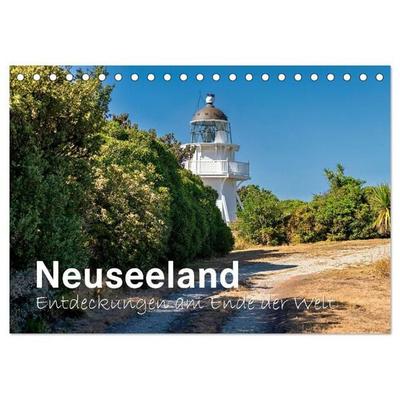 Neuseeland - Entdeckungen am Ende der Welt (Tischkalender 2027 DIN A5 quer), CALVENDO Monatskalender