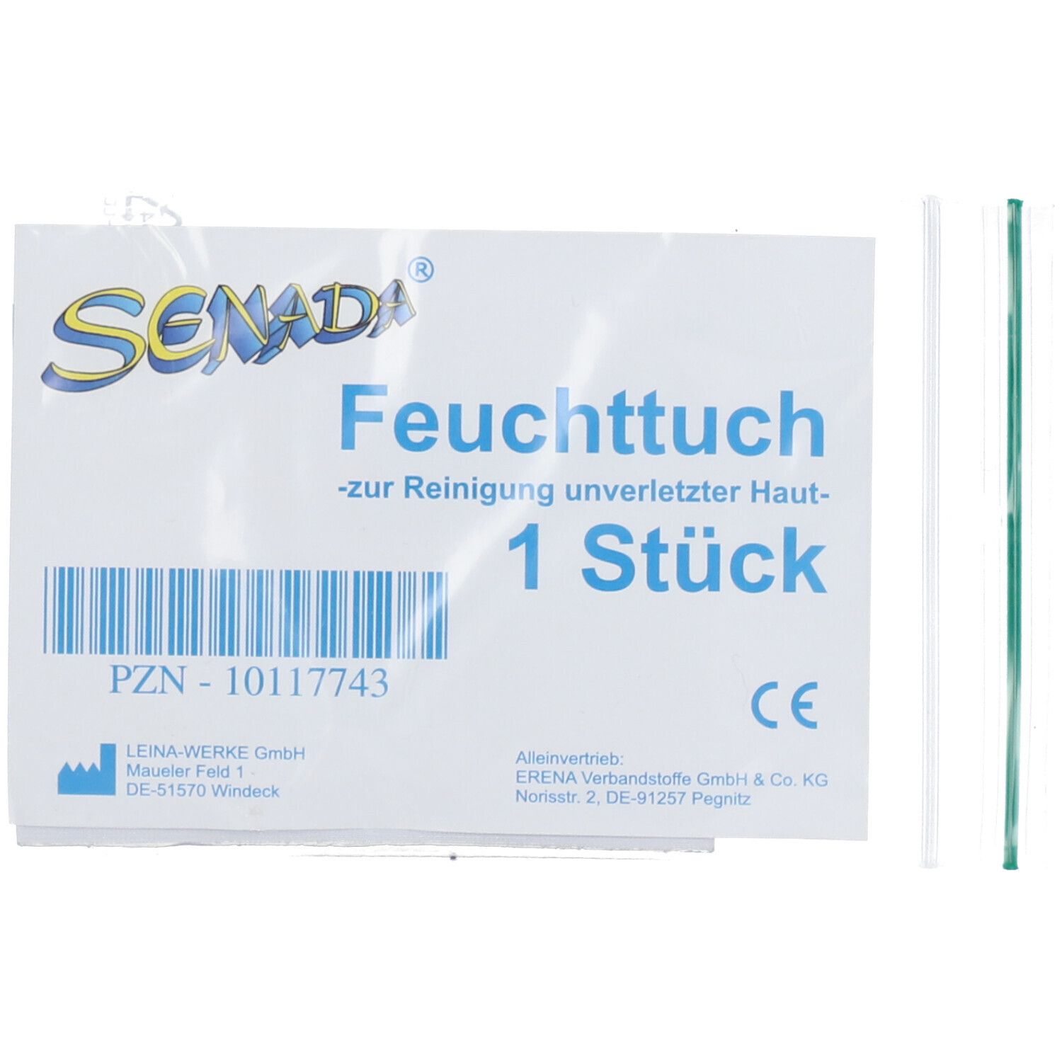 Senada Feuchttuch zur Reinigung 1 St Tücher