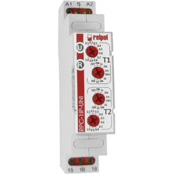Zeitrelais 1P 12-240V Multifunktionsrelais Relais Time Relay Relpol RPC-1IP-UNI