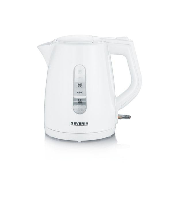 Severin WK 3411 Wasserkocher 1l 2200W weiß