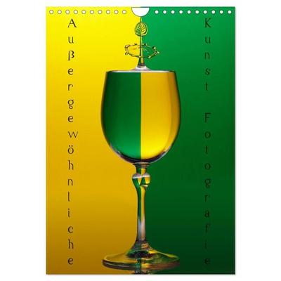 Außergewöhnliche Kunst - Wasser Tropfenfotografie (Wandkalender 2027 DIN A4 hoch), CALVENDO Monatskalender