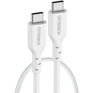 Otterbox Ladekabel Fast Charge, weiß, 1m, USB-C auf USB-C, 60W Schnellladekabel