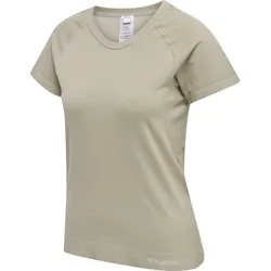 HUMMEL hmlMT FLOW SEAMLESS T-SHIRT chateau gray XS