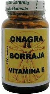 El Valle Onagra Borraja Vitamina E 120 caps
