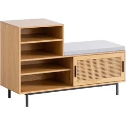 Schuhbank WL6.833 ca.120x75,5x40cm Eichefarben
