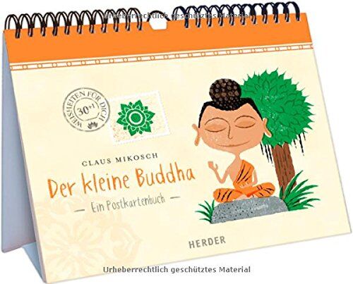 Claus Mikosch - Der kleine Buddha: Ein Postkartenbuch - Preis vom 17.10.2026 19:25:27 h