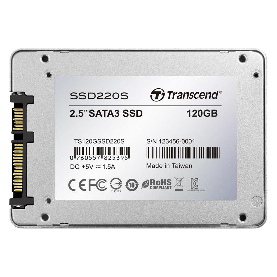 Transcend 220s (120 GB, 2.5") (TS120GSSD220S)